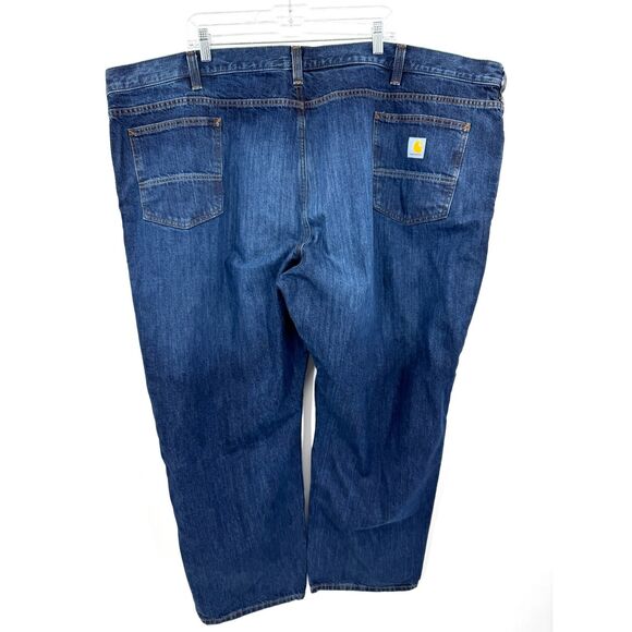 CARHARTT Relaxed Fit Blue Jeans Size 54x30 - Picture 7 of 10